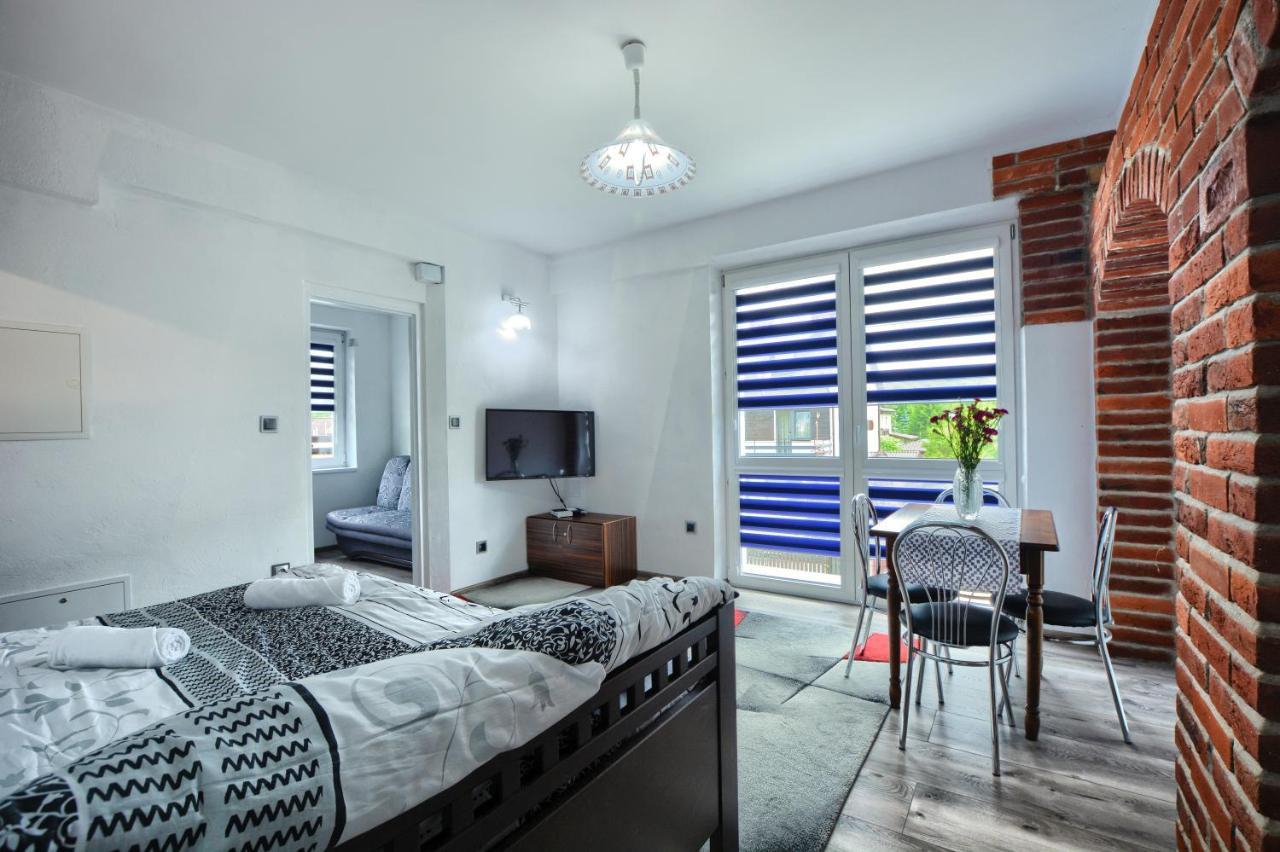 Ceglany Apartament Ustrzyki Dolne Buitenkant foto